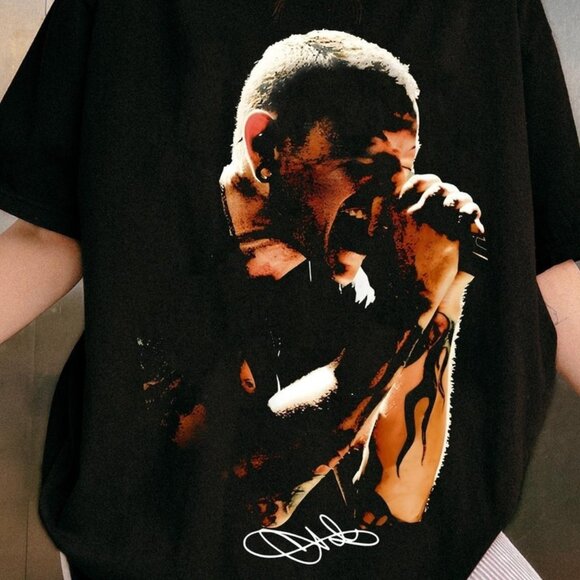 Linkin Park Chester Bennington Graphic Fan Outfit Rock Parent Streetwear T-Shirt - Picture 2 of 5